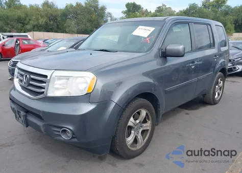 2013 Honda Pilot Ex-L из США, поврежденный, VIN 5FNYF4H65DB029390